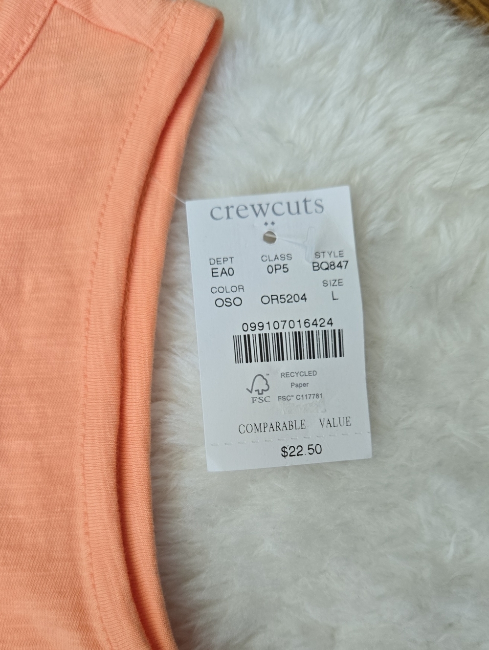 Crewcuts Tank Top, Girls Size Large - Picture 2 of 11